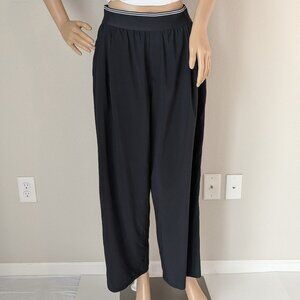 Athleta Stratosphere Pants Women's S Small Black High Rise Wide Leg Pants